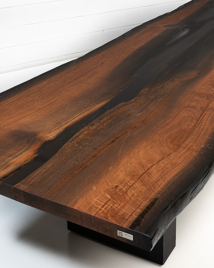 Tavolo Rovere fossile ABR2018HR